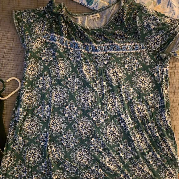 Womens Short Sleeve Dress - Picture 1 of 2